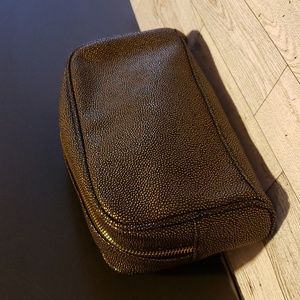 Bare Minerals Black and Gold Cosmetic Bag - 3/$15